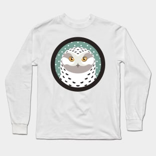 Snowy Owl Logo Long Sleeve T-Shirt